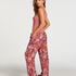 Tall Pyjamahose Woven, Rose