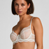 Soutien-gorge non-rembourr&eacute; &agrave; armatures Isabelle, Blanc