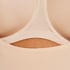Body sculptant en dentelle festonnée - Level 3, Beige