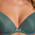 Soutien-gorge à armatures préformé Plunge, Vert