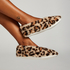 Cosy Ballerinas Leopard, Beige