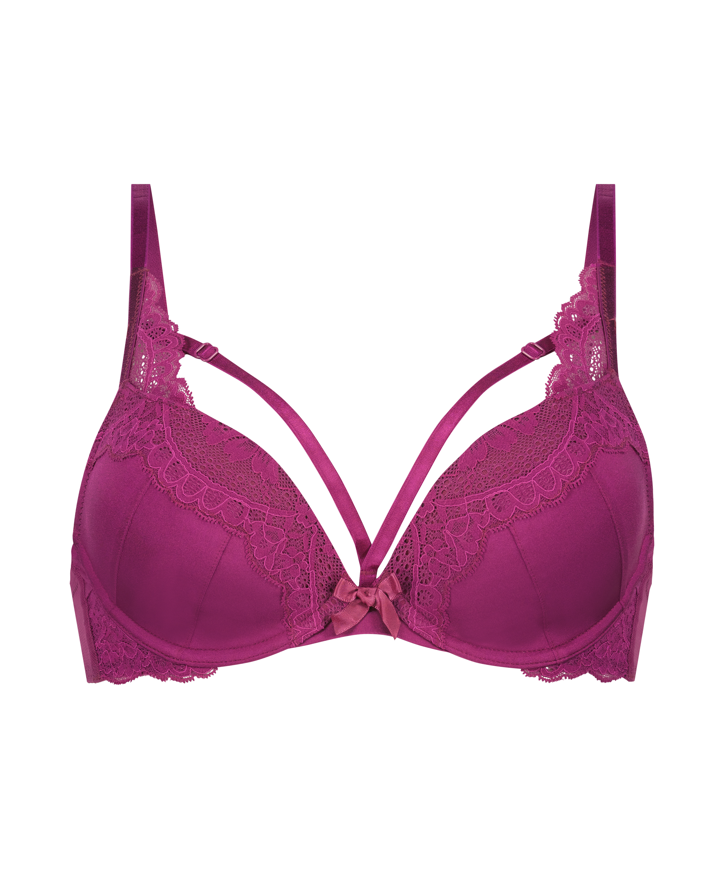 Soutien-gorge &agrave; armatures pr&eacute;form&eacute; Georgia, Violet, main