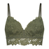Soutien-gorge pr&eacute;form&eacute; sans armatures longline Shiloh, Vert