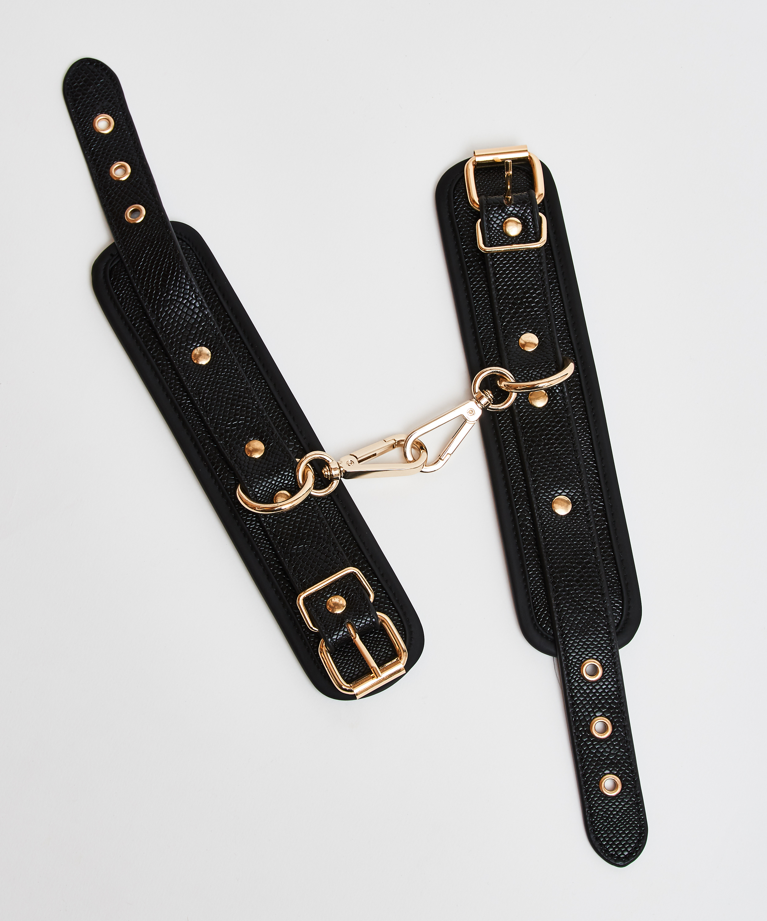 Menottes Serpent, Noir, main