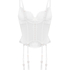 Bustier Tiah, Blanc