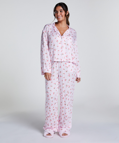 Pantalon Satin, Rose