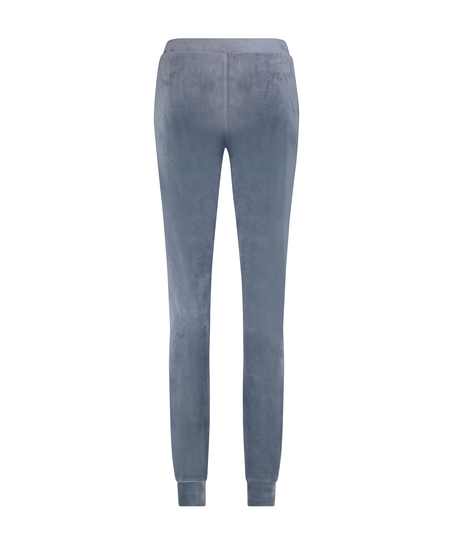 Pantalon de jogging Velours Lurex, Gris