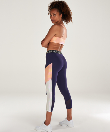 HKMX Regular-Waist Capri, Blau