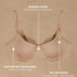 Soutien-gorge à armatures préformé Smooth, Beige