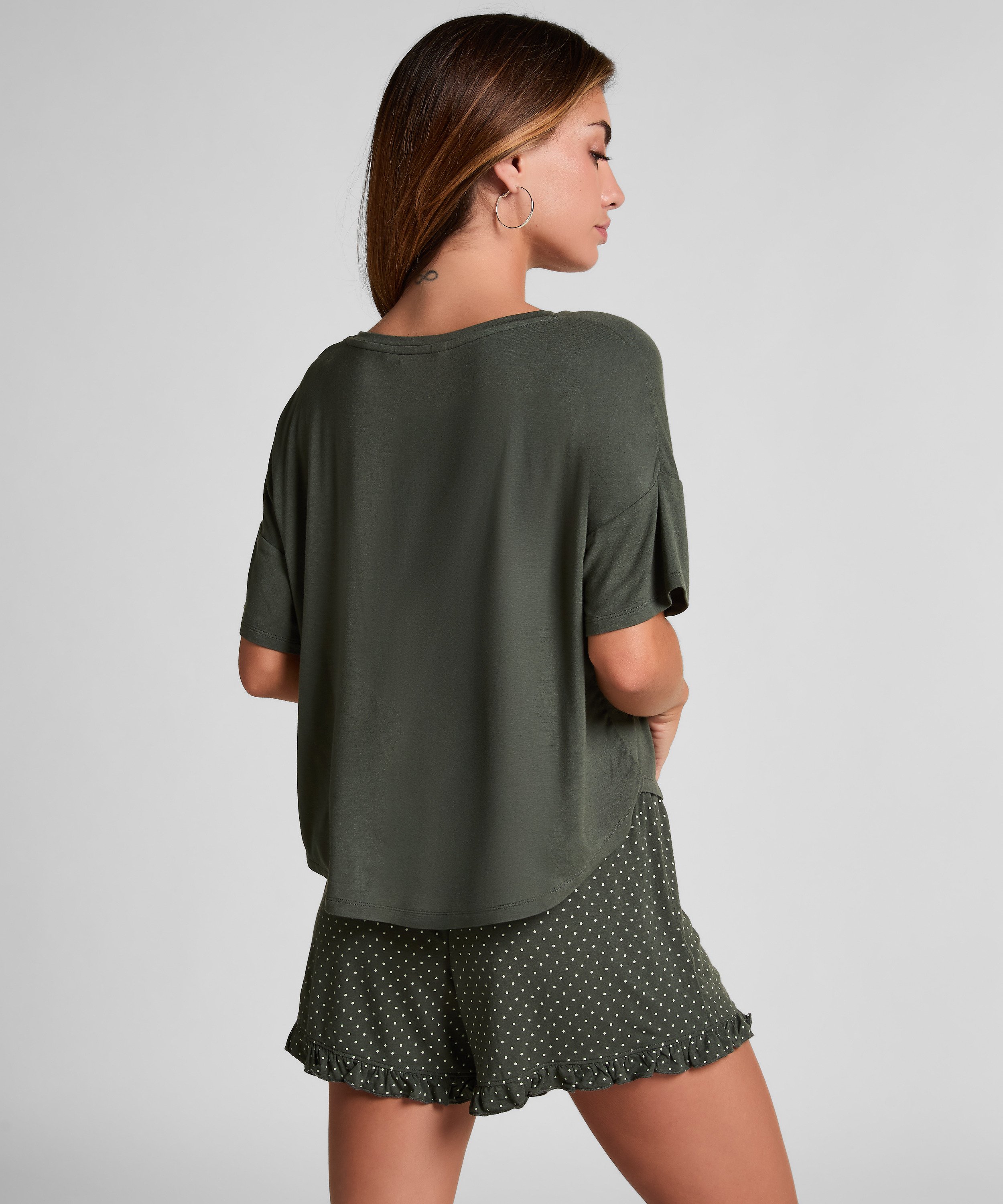 Jersey-Pyjamaset, Grün, main