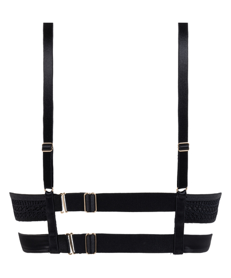 Unwattierter Bügel-BH Missy, Schwarz