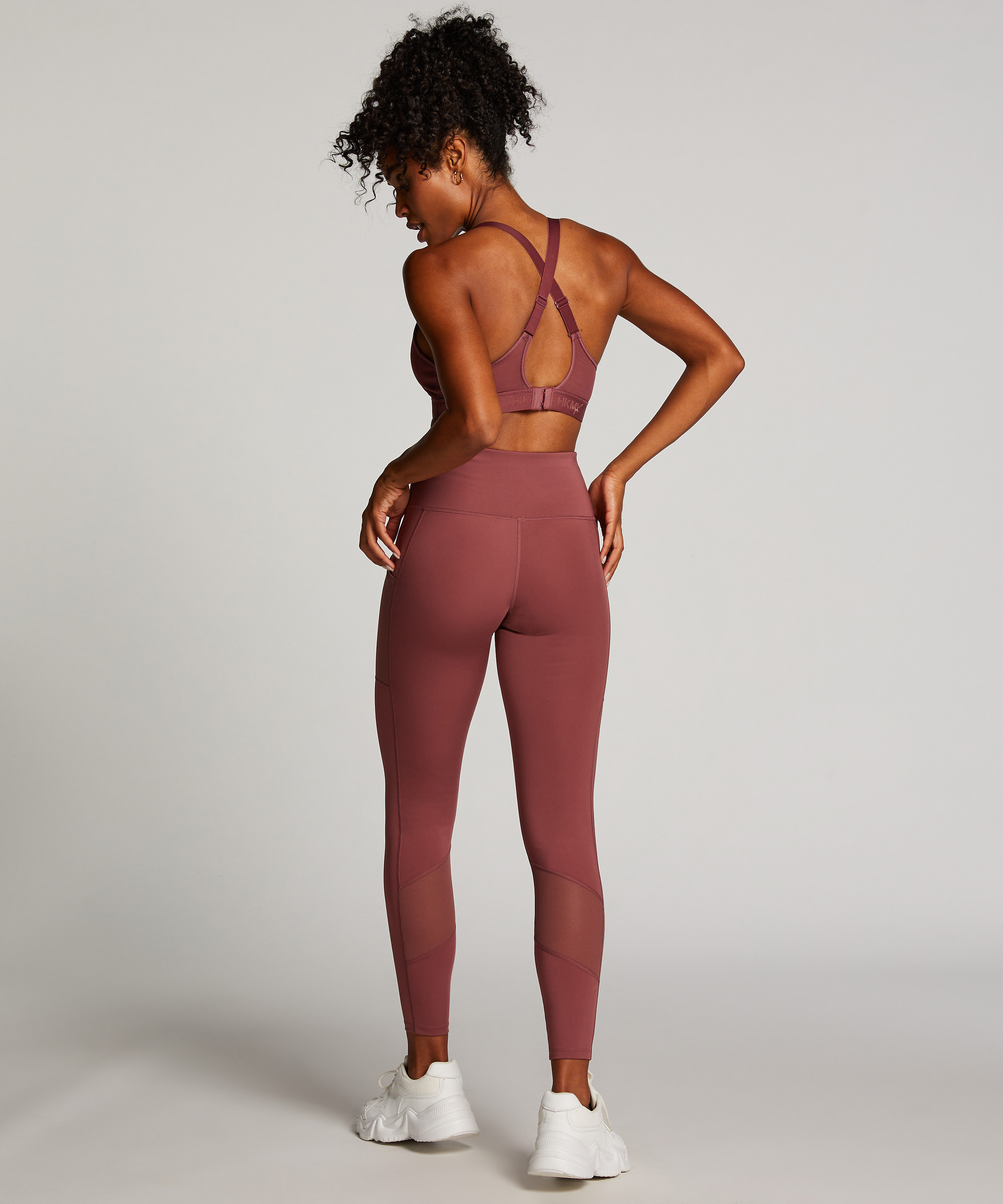 HKMX Oh My Squat High Waisted Legging, Rose, main