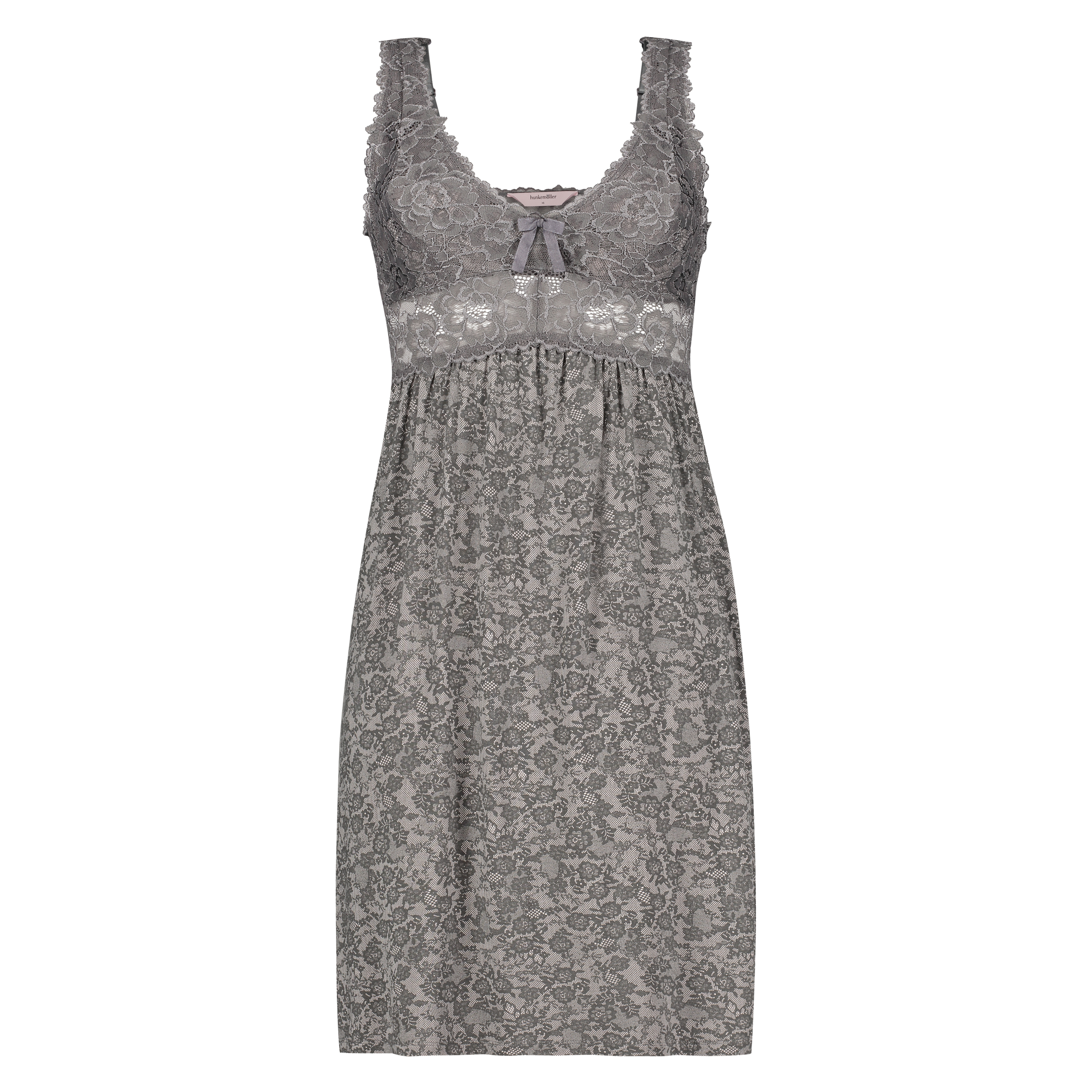 Slipdress Modal Lace mit Spitze, Rose, main