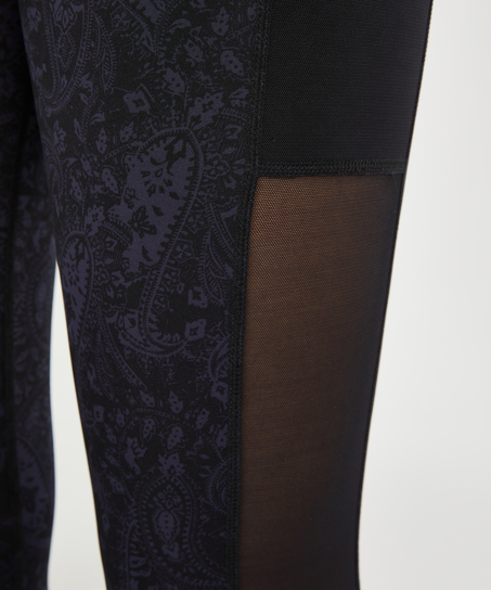 HKMX Oh My Squat High Waisted Capri, Schwarz