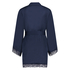 Petite Kimono Satin Meili, Blau
