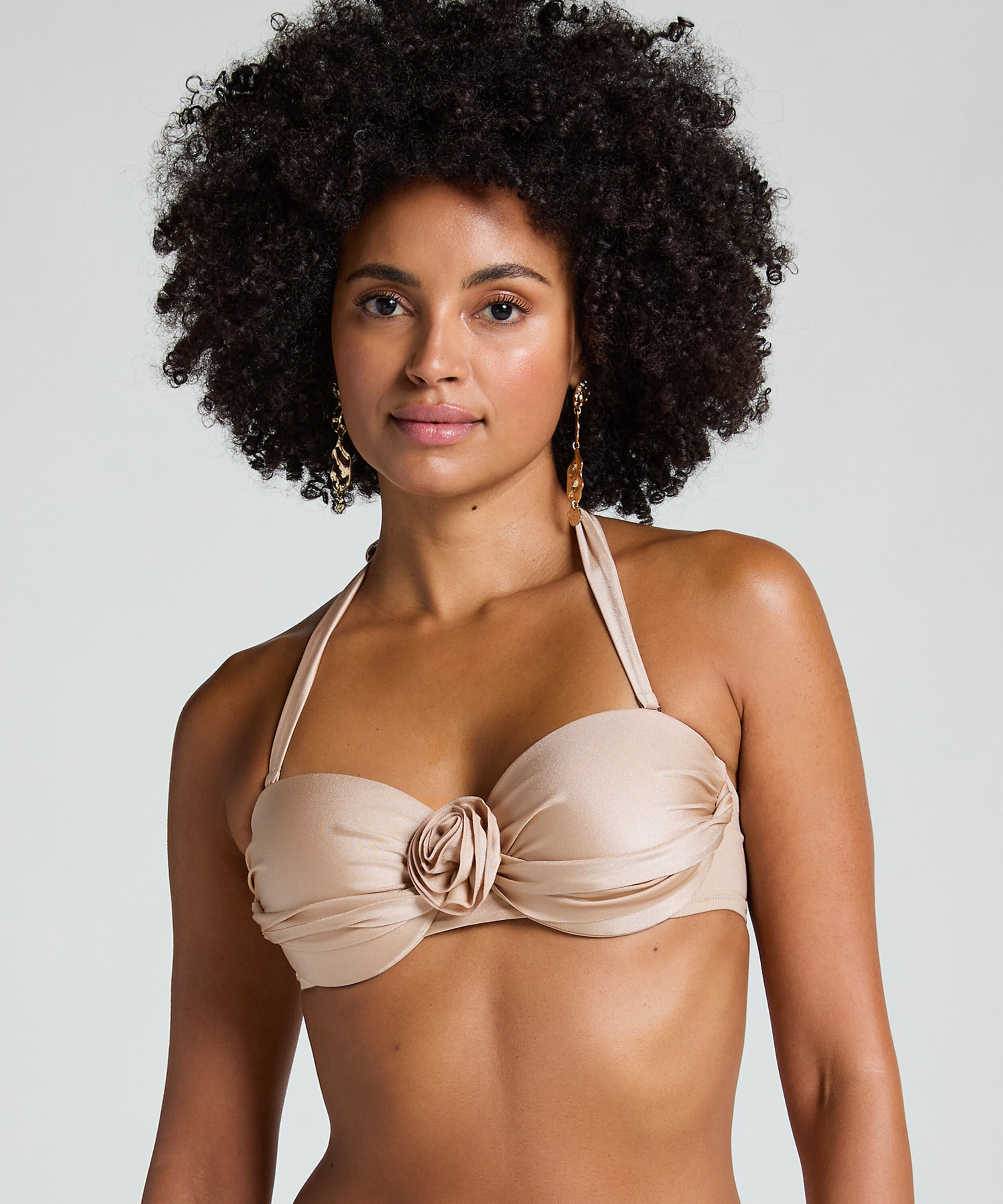 Lima Bandeau-Bikini-Top, Beige Lima Bandeau-Bikini-Top, Beige