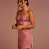 Satin-Slipdress Zara, Rose