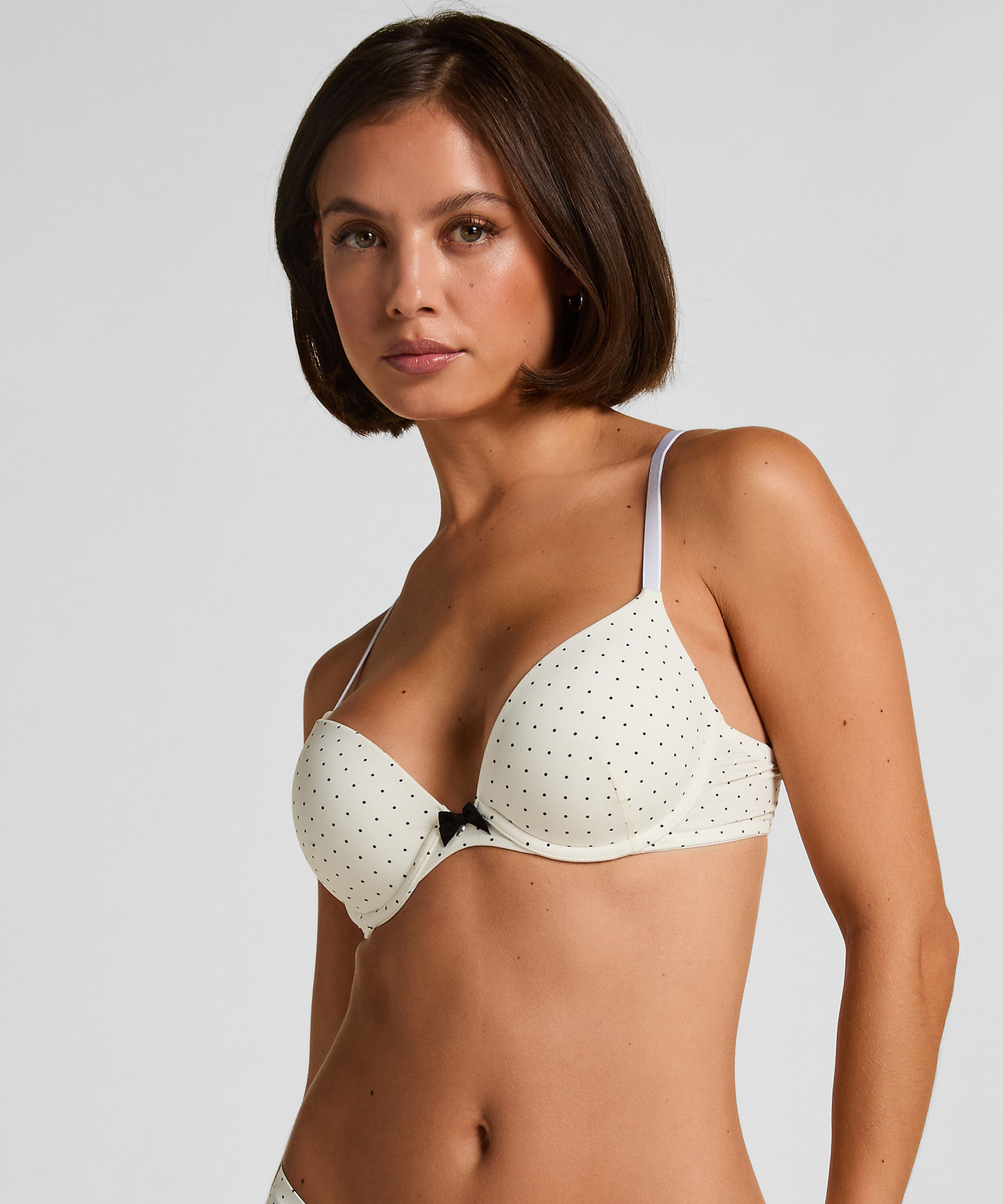 Soutien-gorge à armatures préformé Plunge, Blanc