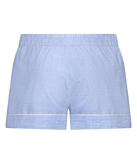 Shorts Baumwolle, Blau