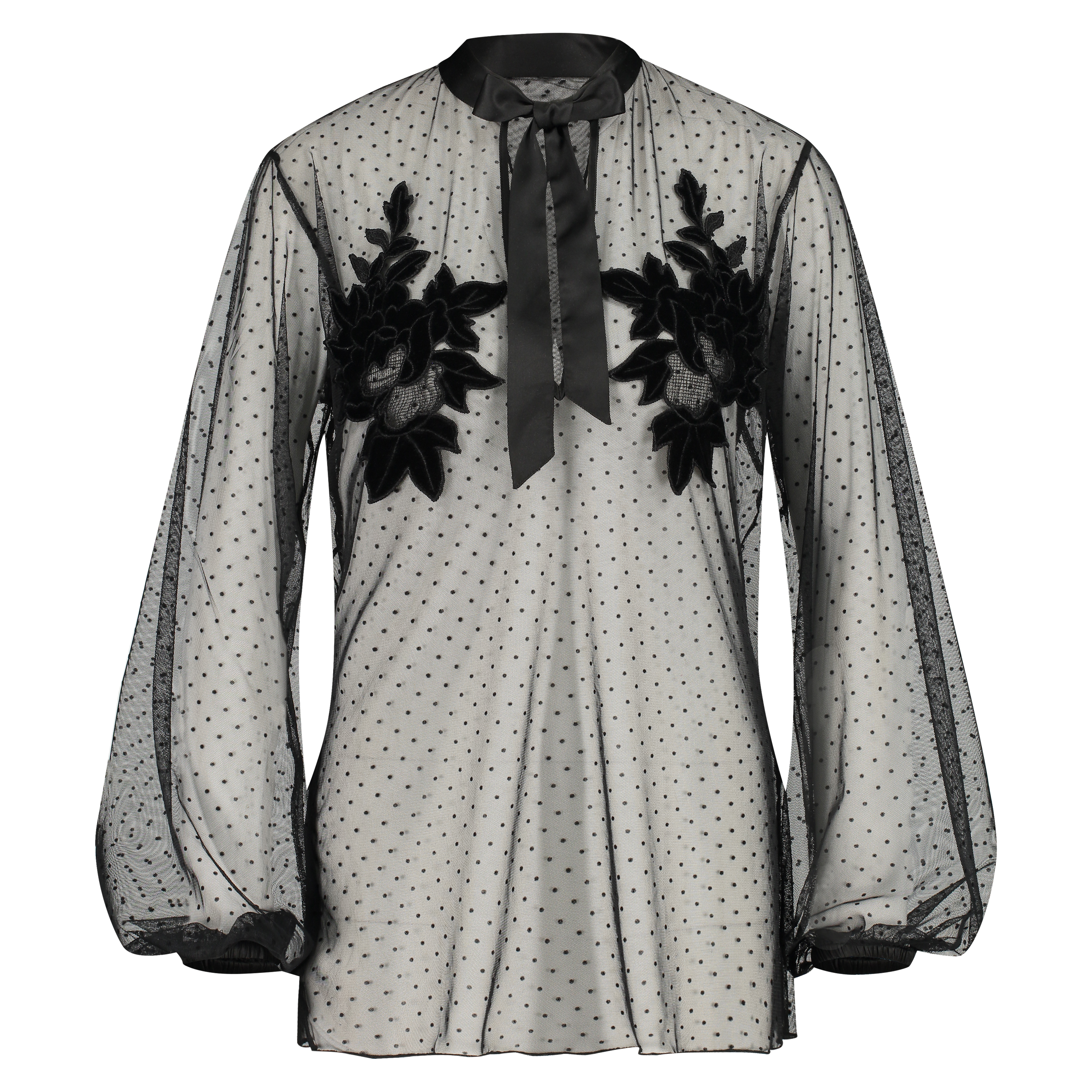 Tunika-Punktnetz, Schwarz, main