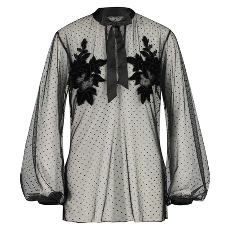 Tunika-Punktnetz, Schwarz