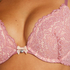 Soutien-gorge push-up &agrave; armatures rembourr&eacute; Rose, Violet