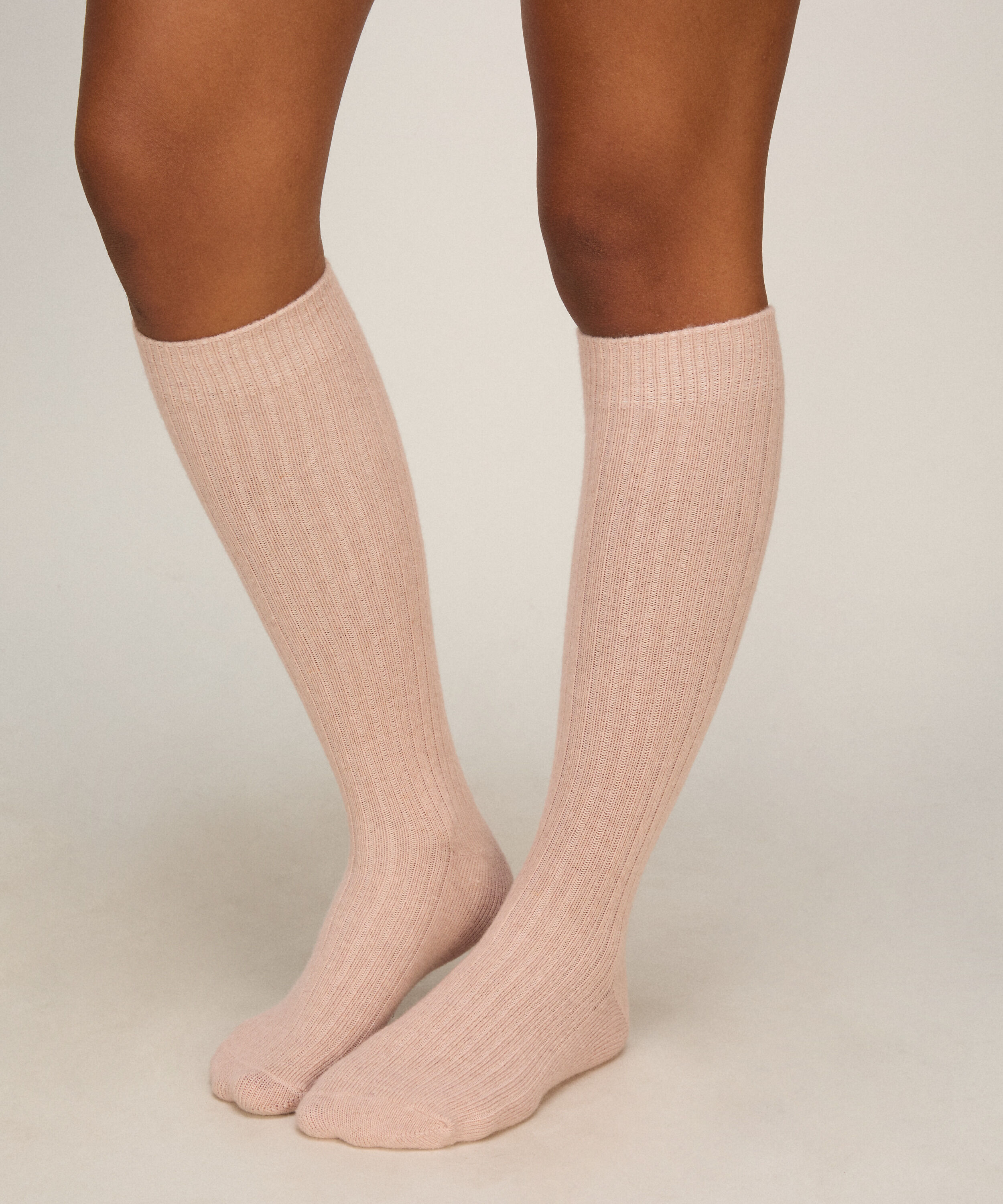 Cashmere Blended Socken, Rose Cashmere Blended Socken, Rose