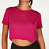 HKMX Crop Top Mesh, Rose