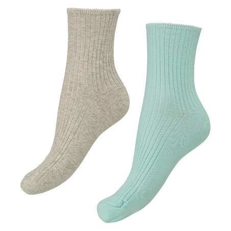 2 Paar Socken, Blau
