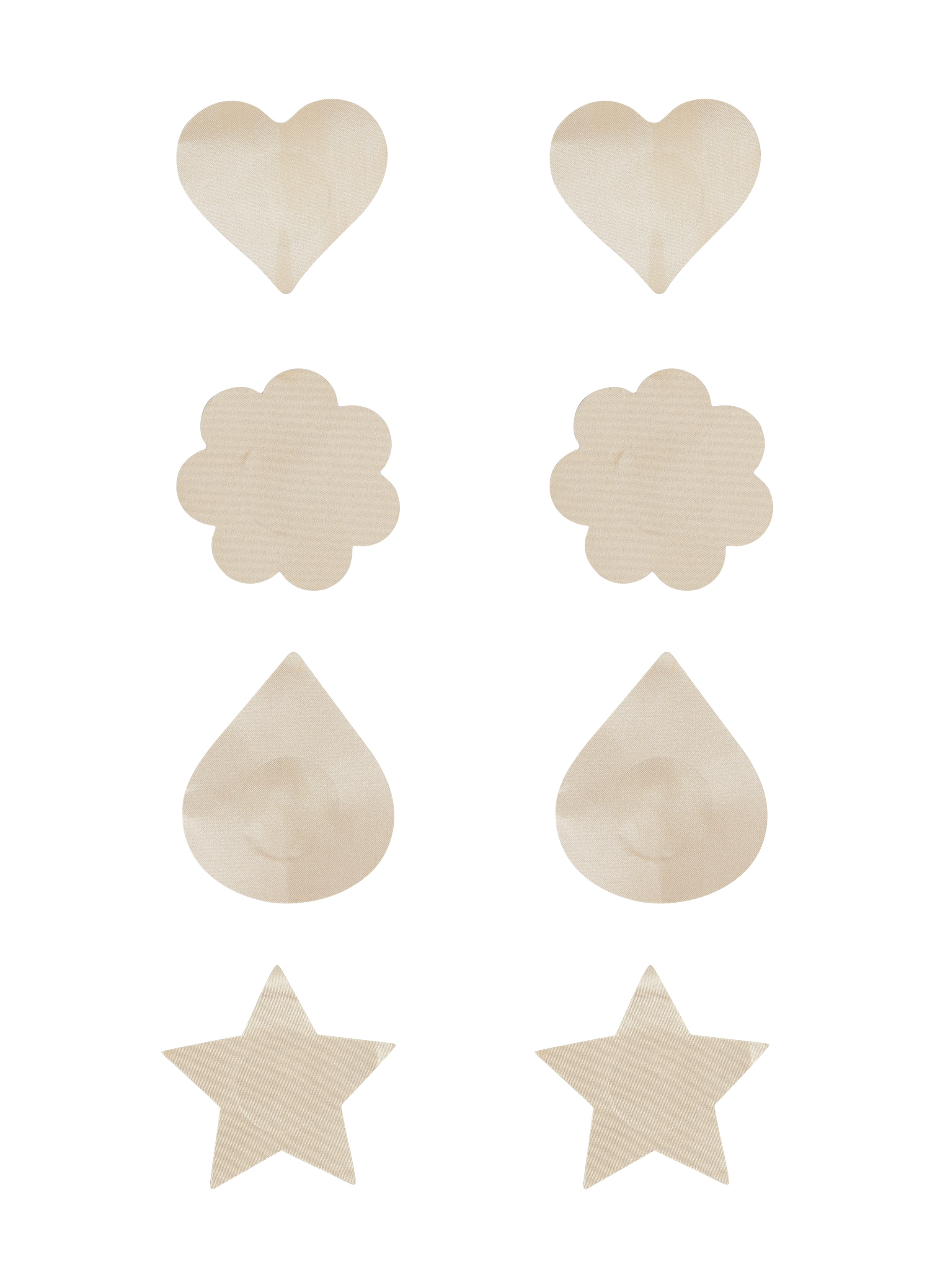 4er-Pack Nipple Covers, Beige, main