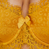 Soutien-gorge &agrave; armatures pr&eacute;form&eacute; longline Marilee, Jaune