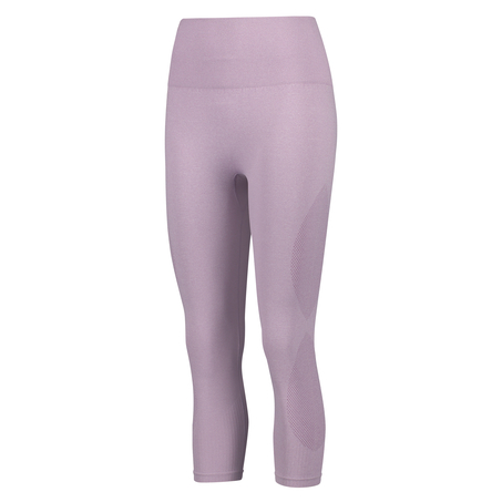 HKMX high waist capri roundknit, Violet