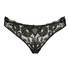 Slip br&eacute;silien &eacute;chancr&eacute; Chloe, Noir