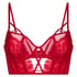 Soutien-gorge à armatures non-rembourré Noeki, Rouge