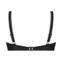 Nicht-vorgeformtes Bügel-Bikini-Top Luxe, Schwarz
