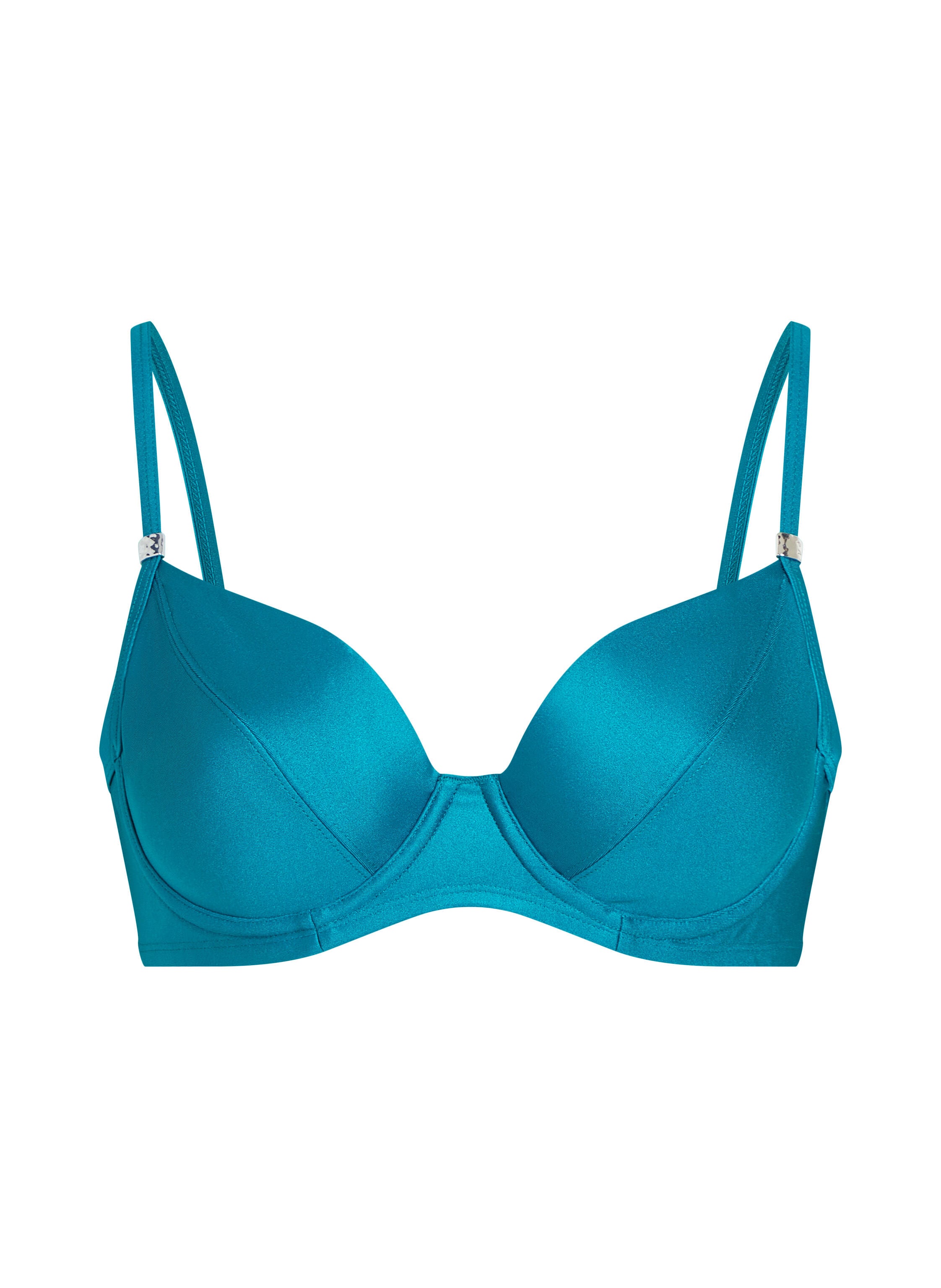 Nicht vorgeformtes Bügel-Bikini-Oberteil Aqua, Grün Nicht vorgeformtes Bügel-Bikini-Oberteil Aqua, Grün