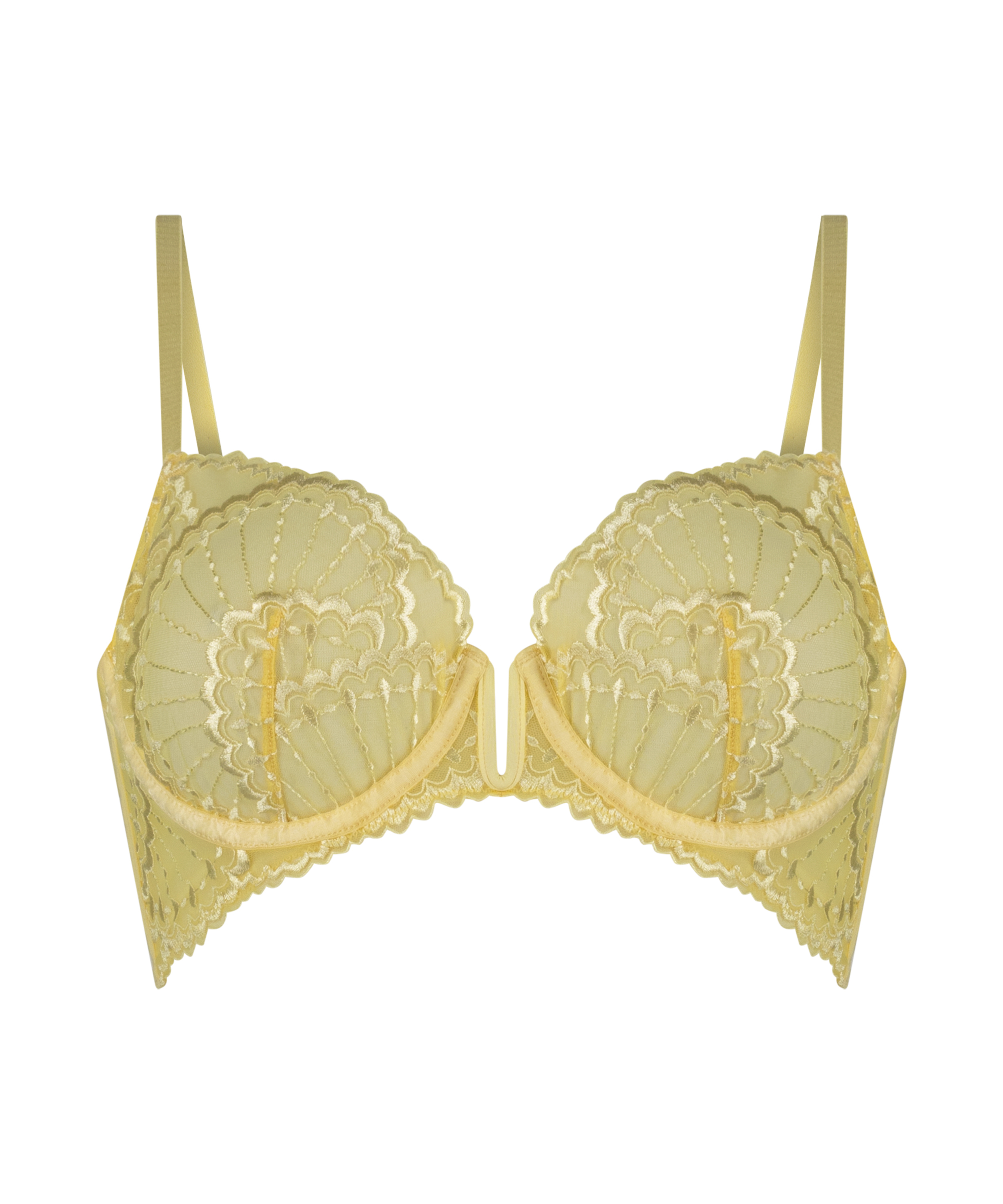 Soutien-gorge à armatures non préformé Sali, Jaune, main