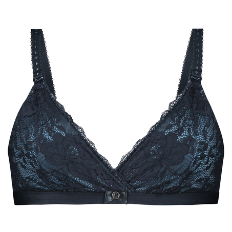 Soutien-gorge d’allaitement non-préformé Liz, Bleu