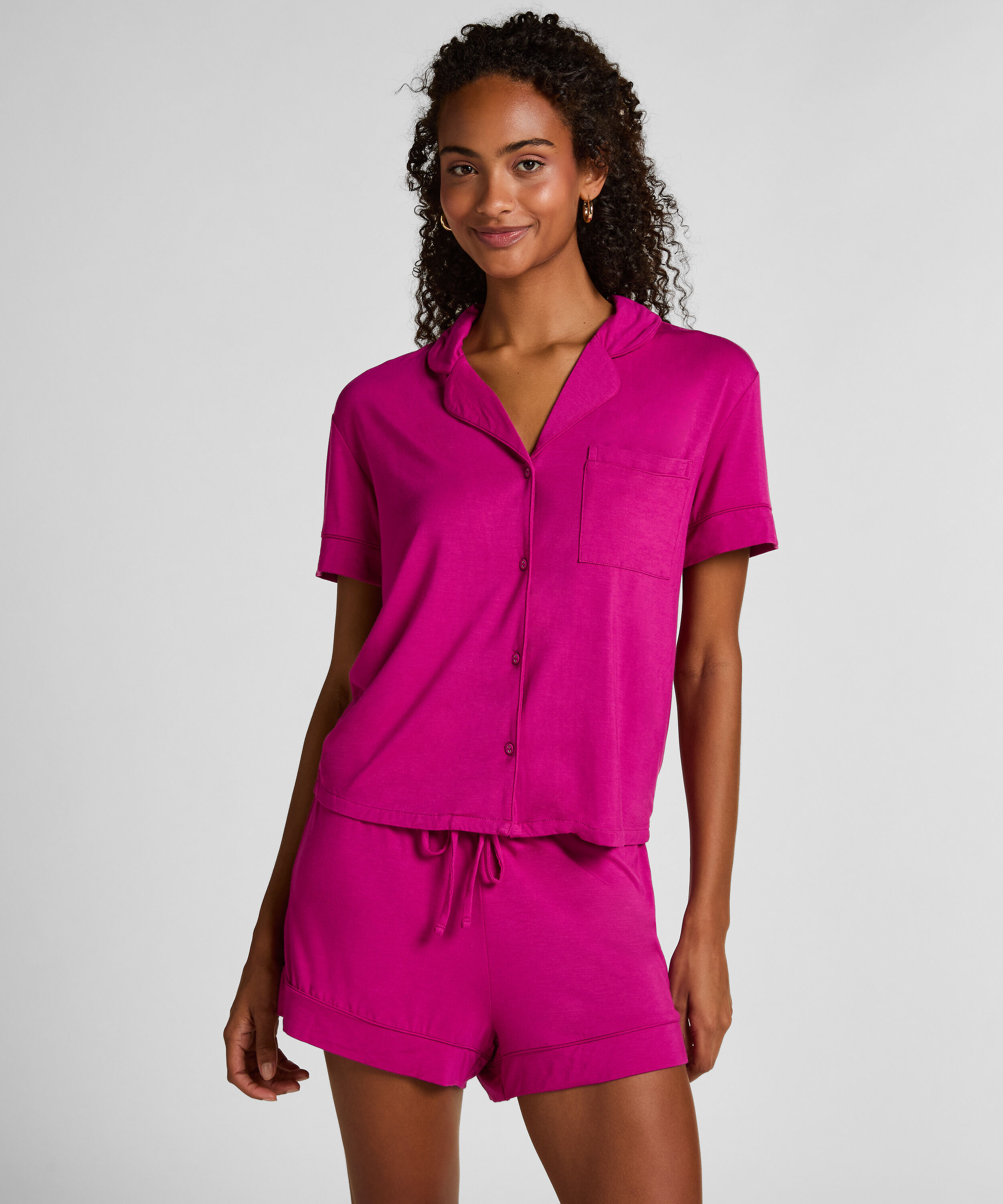 Jersey-Shorts Essential, Rose