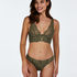 Soutien-gorge &agrave; armatures bustier non-pr&eacute;form&eacute; Lilliana, Vert