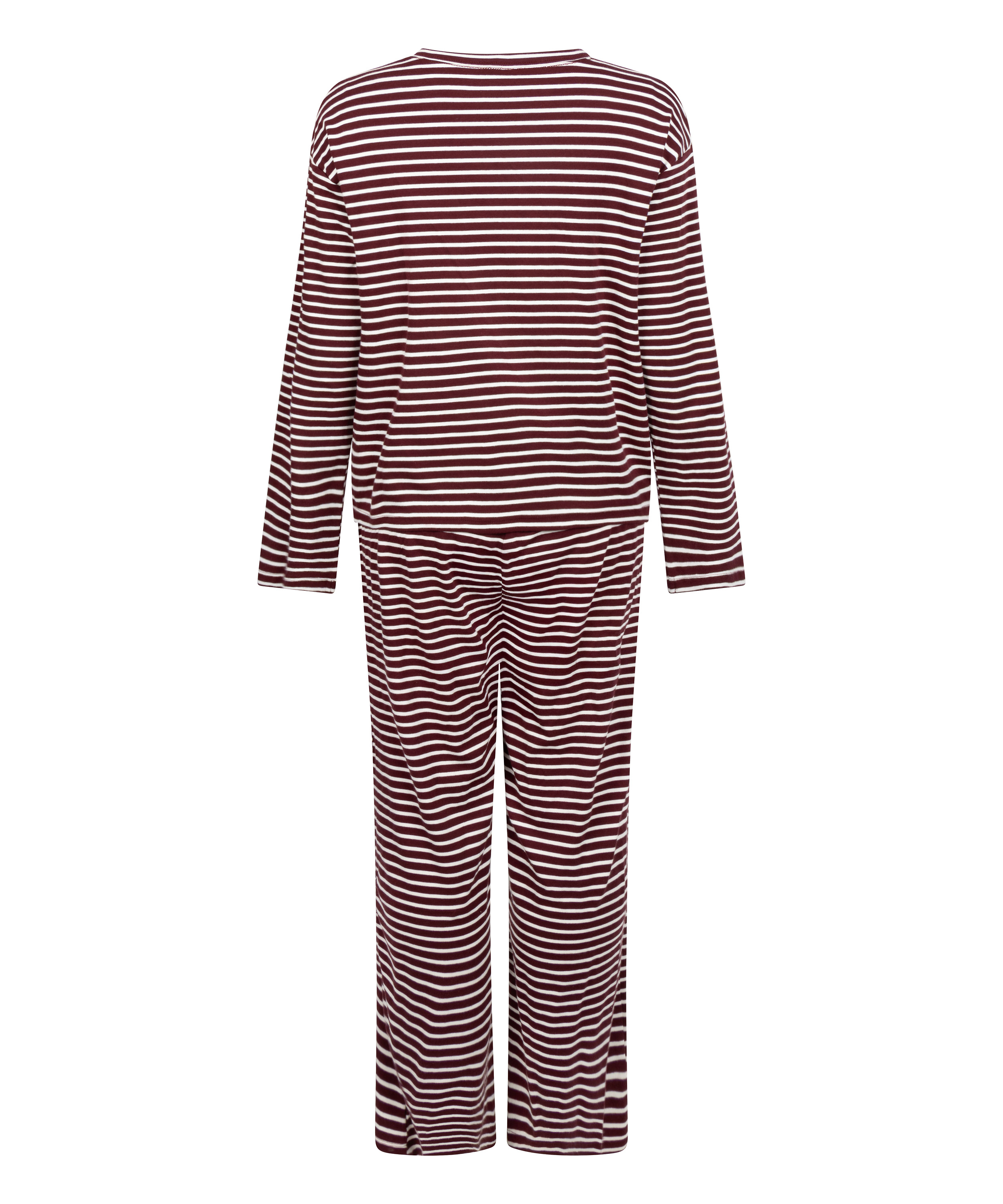 Pyjama en jersey de coton, Violet, main