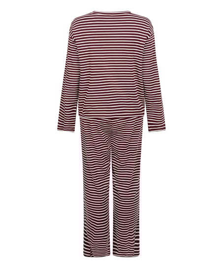 Pyjama en jersey de coton, Violet