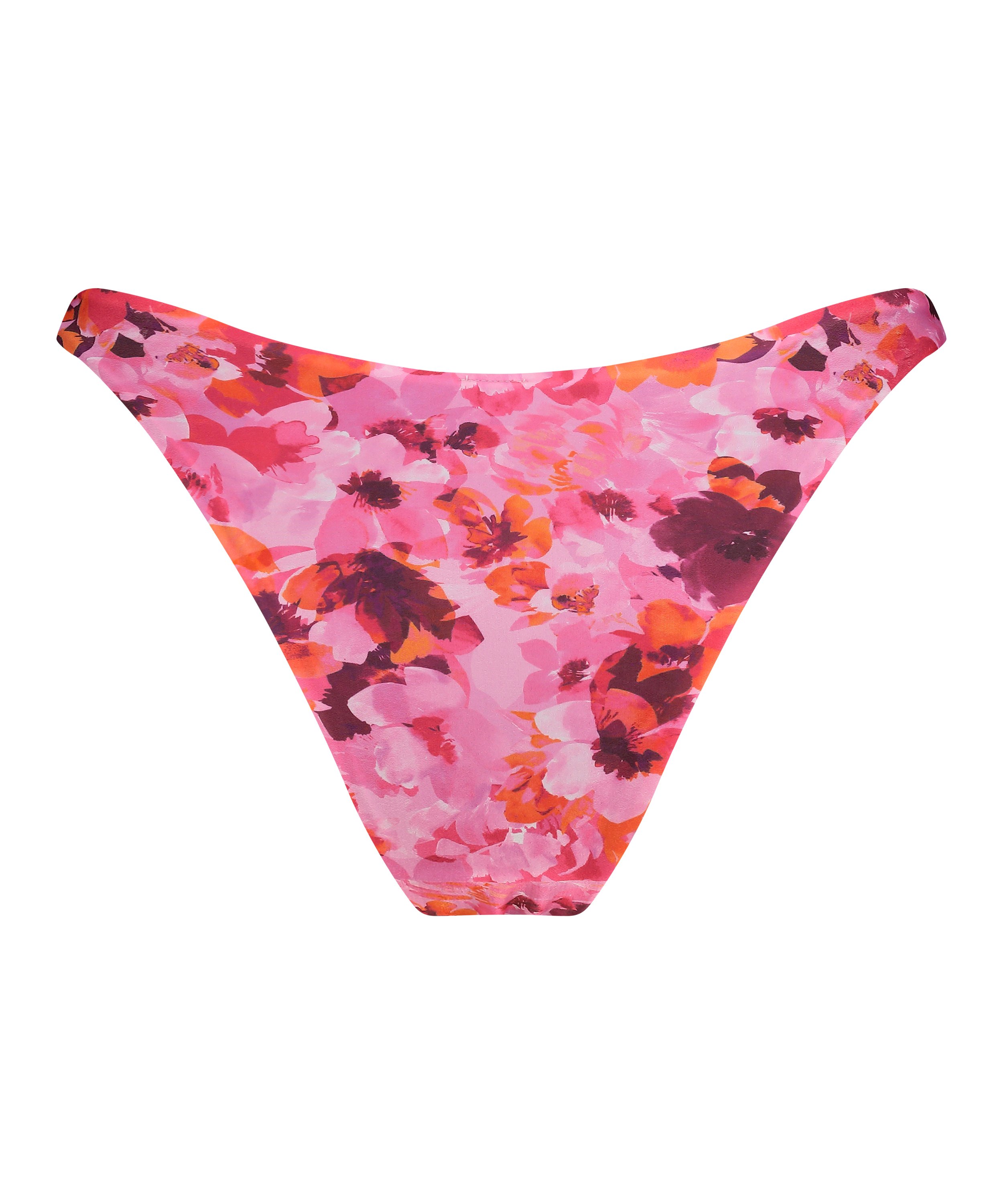Bikini Slip mit hohem Beinausschnitt Floral, Rose, main