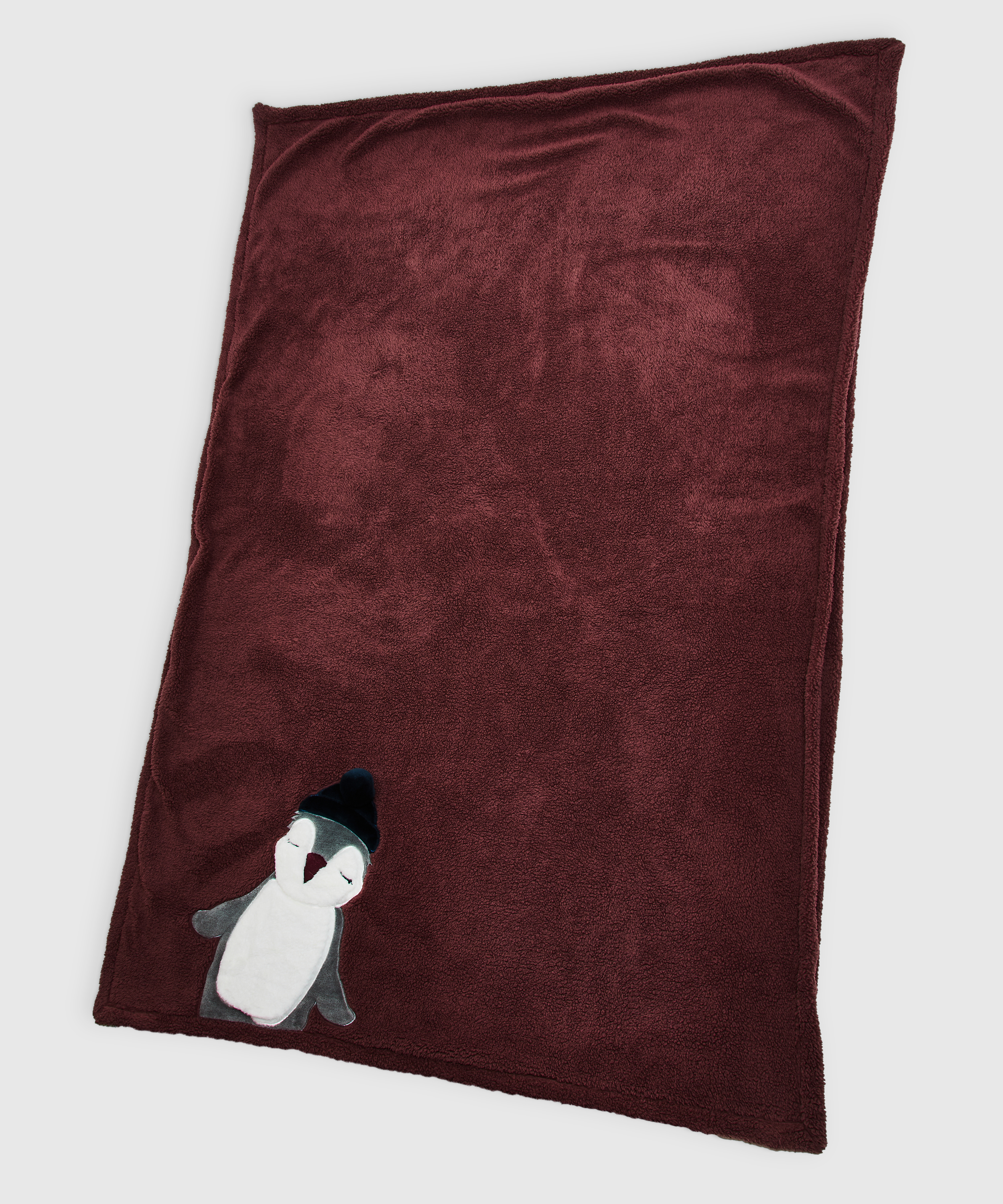 Couverture de Noël, Rose, main