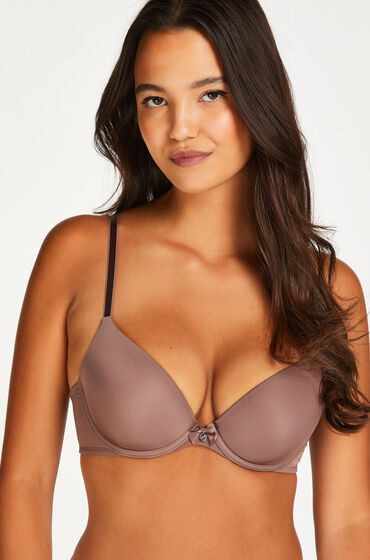 Image of Hunkemöller Vorgeformter Bügel-BH Plunge Braun