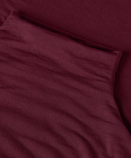 Haut avec cachemire à col roulé super soft, Violet