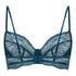 Soutien-gorge non-rembourr&eacute; &agrave; armatures Isabelle, Bleu