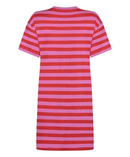 Nachthemd Rundhalsausschnitt, Rose