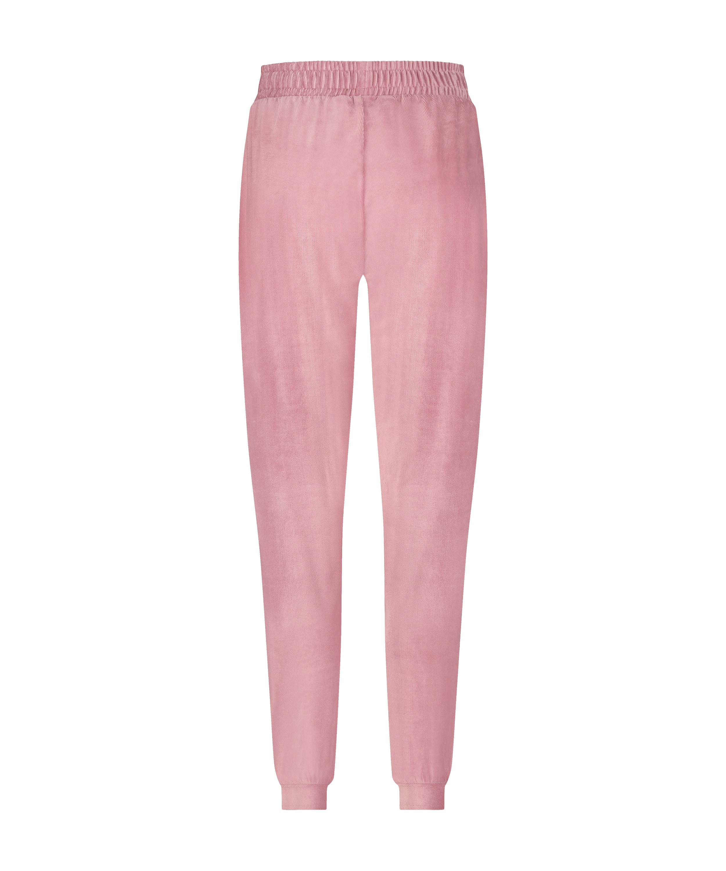 Jogginghose Velours Rib, Rose, main