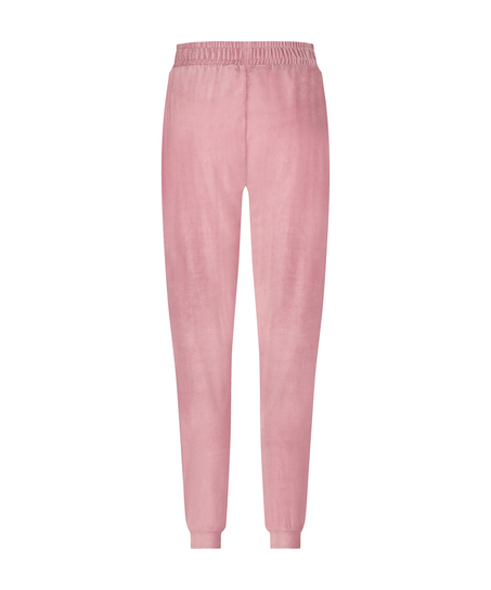Jogginghose Velours Rib, Rose